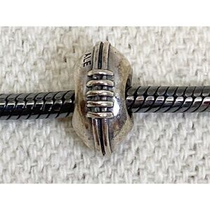 Authentic Pandora Retired Football Ball sterling silver charm ✨️